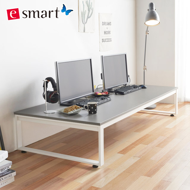 e스마트 철제 2인용 좌식책상 1800x600