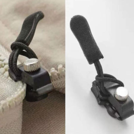 셀프 지퍼수선 고리 클립 가방 패딩 지퍼손잡이 교체형 헤드 부속 대가리