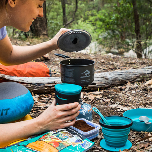 씨투써밋 알파 4.2 코펠 4인용 세트 캠핑 백패킹 식기 경량 냄비 그릇
