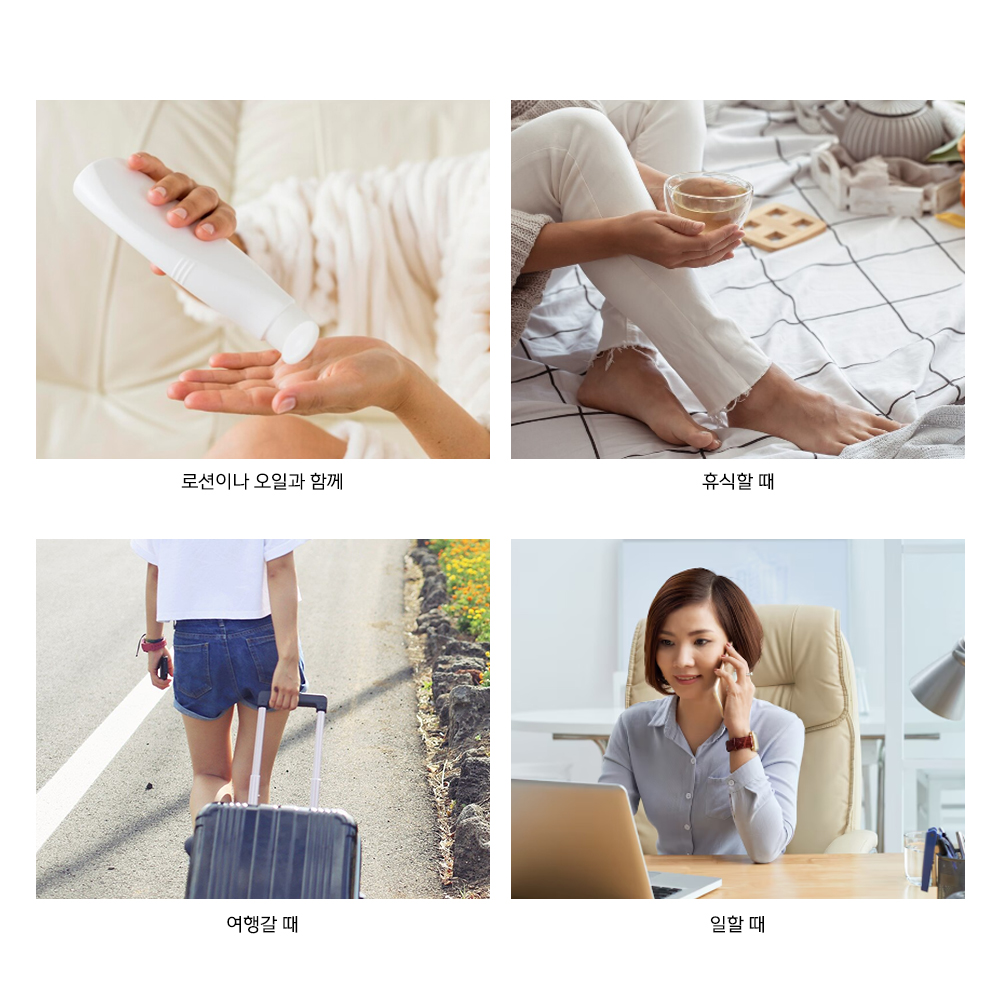 곰피트 1+1 실리콘 덧신 발뒤꿈치 발바닥 각질관리 보습양말 - 상세 이미지 3