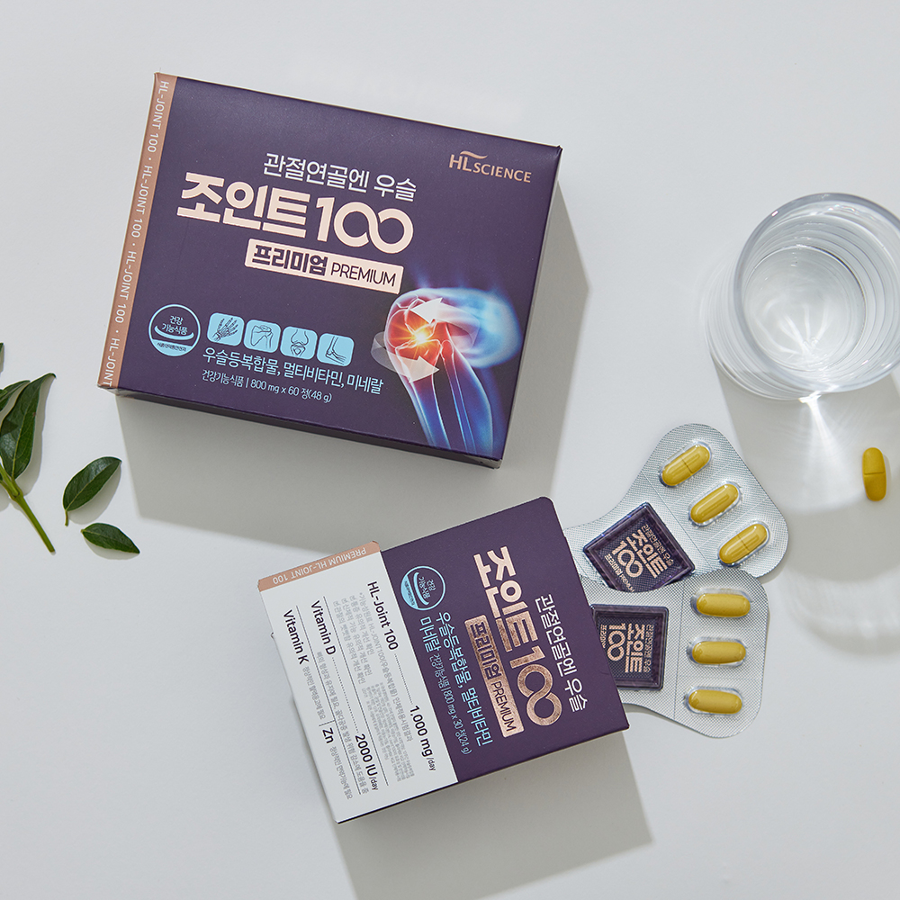 관절연골엔 우슬조인트100 프리미엄 4박스 4개월분 우슬등복합물 이미지 3