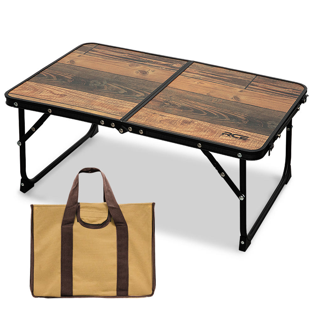 로티캠프 다크우드 테이블 사용 모습