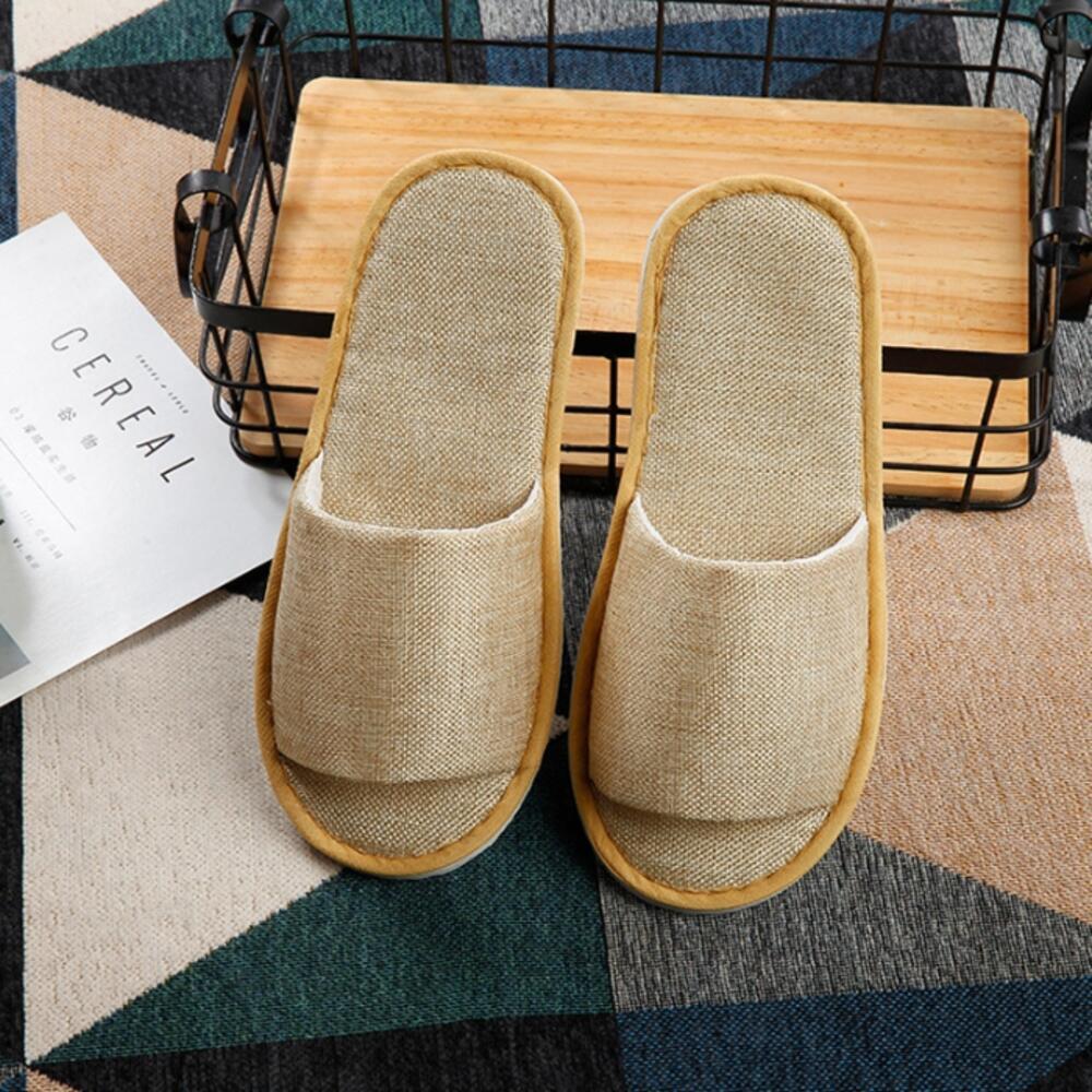 산후조리원슬리퍼 리넨실내화 실내용 린넨슬리퍼 - 메인 이미지