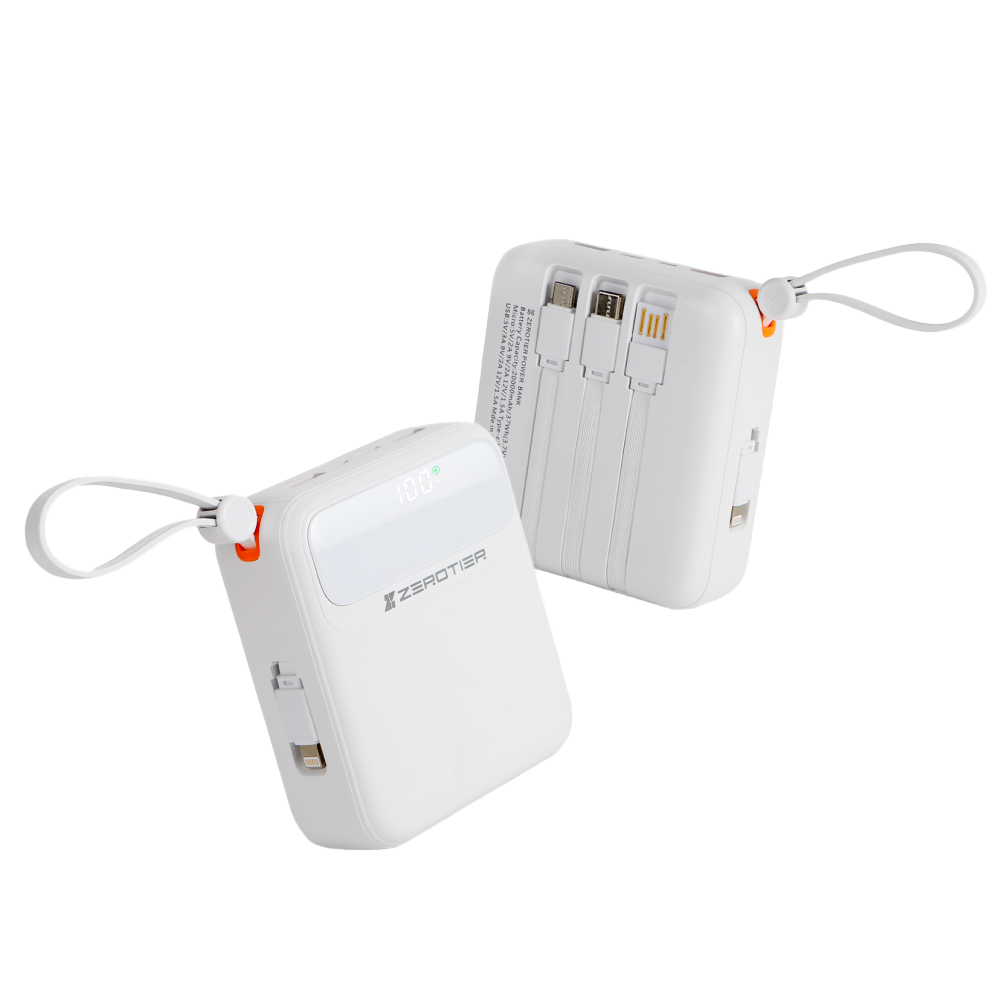 제로티어 보조밧데리 대용량 고속충전 보조배터리 C타입 8핀 20000