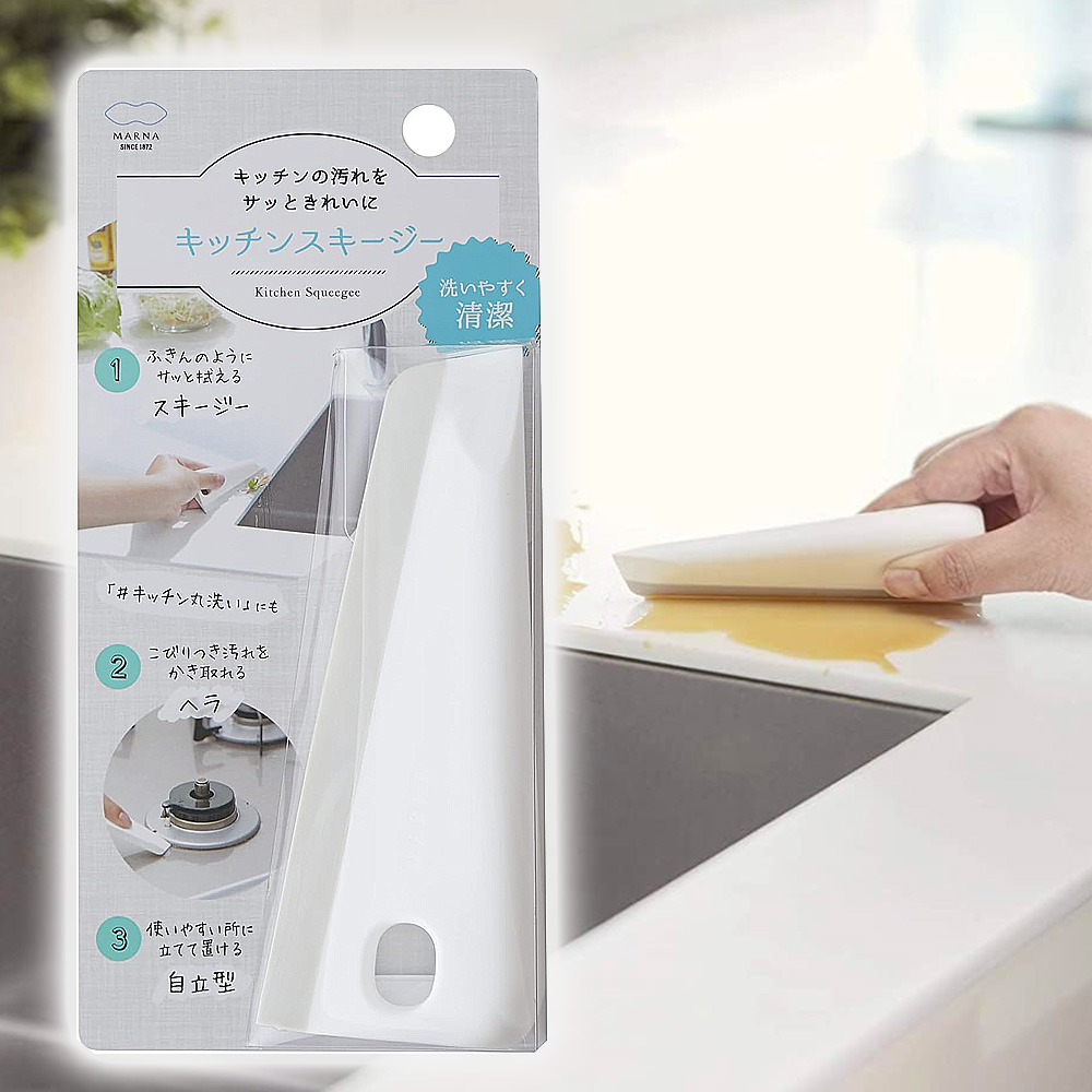 일본 마나 주방 스퀴지 유리 물기제거 K759W - 상품 이미지