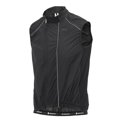 MCN 자전거 바람막이 조끼 질렛 블랙