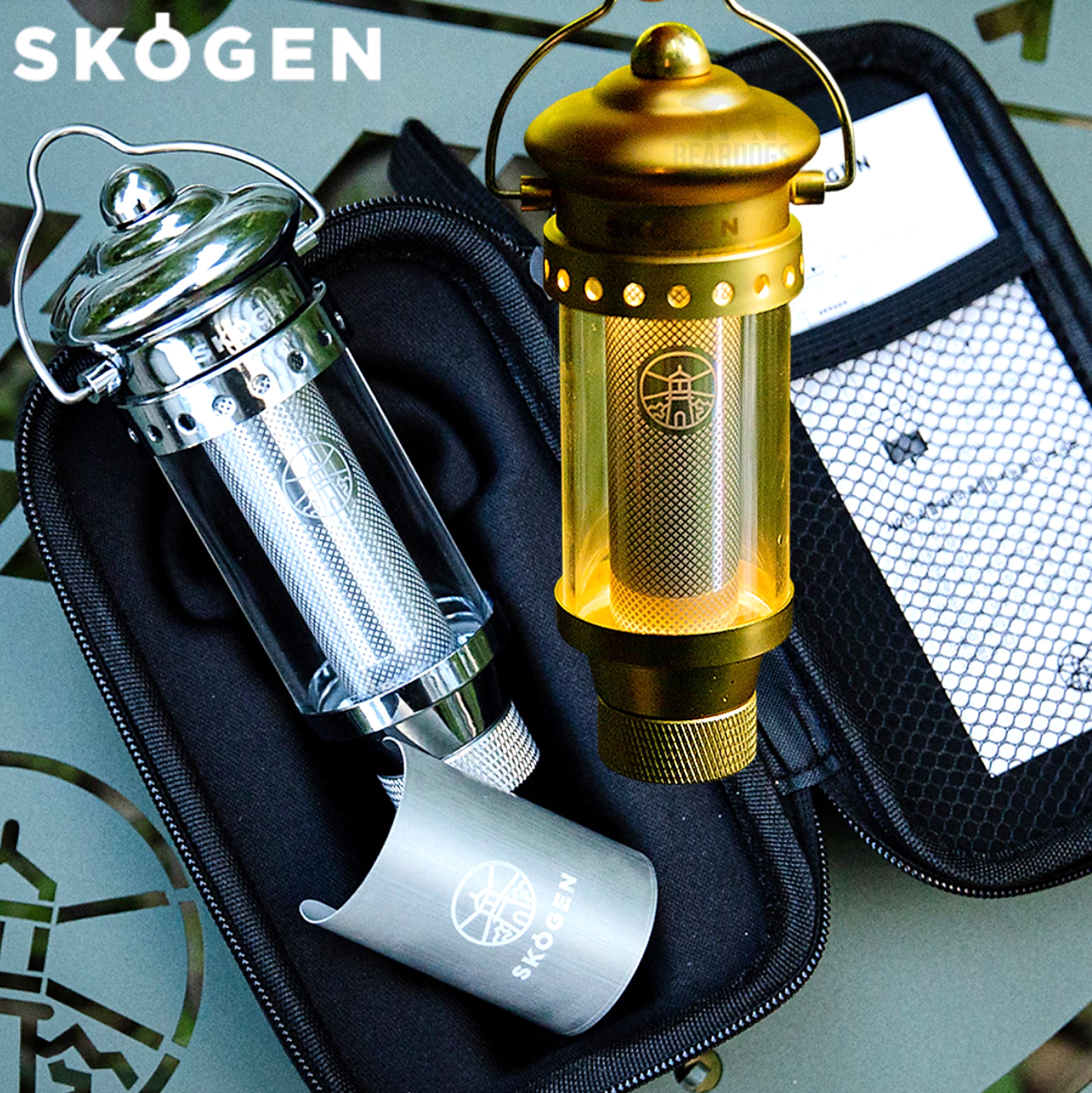 스코겐 메탈 커버 케이스 이소가스 워머 NX2 랜턴 어댑터 호환