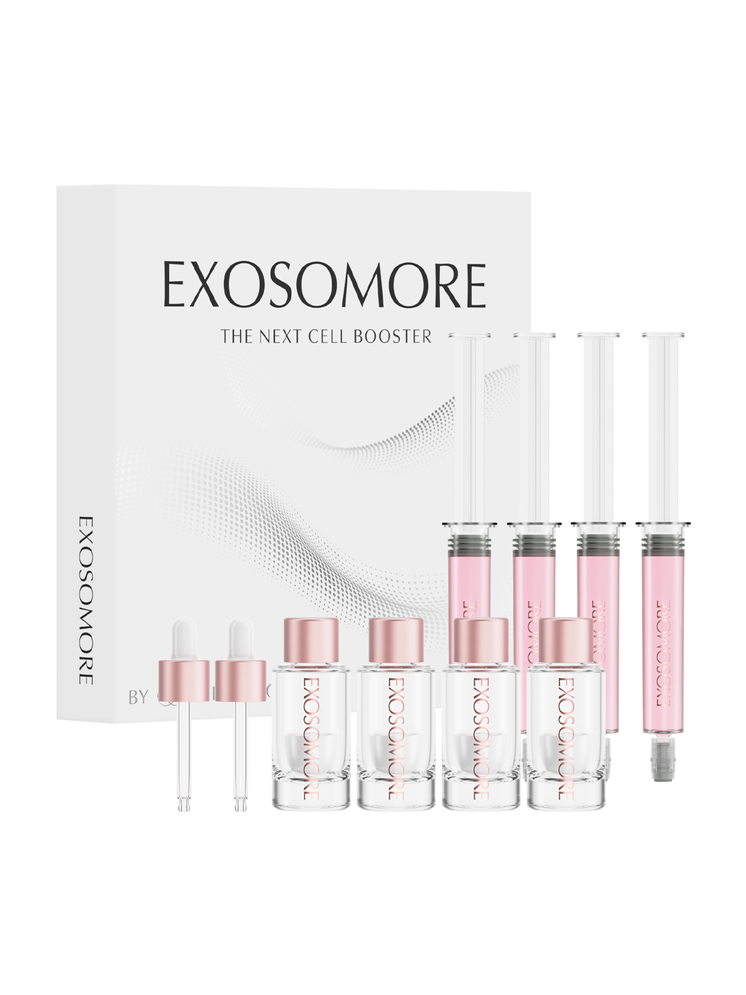 엑소머 더넥스트 셀부스터 프로그램 (파우더3ml+필업앰플 9.5ml) x4 엑소좀 줄기세포 동결건조화장품 - 상세 이미지 2