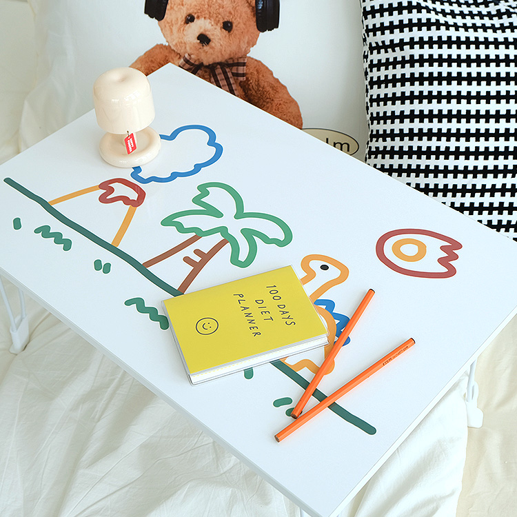 e스마트 하이그로시 아티스트 좌식 액자테이블 접이식테이블 나무와곰s