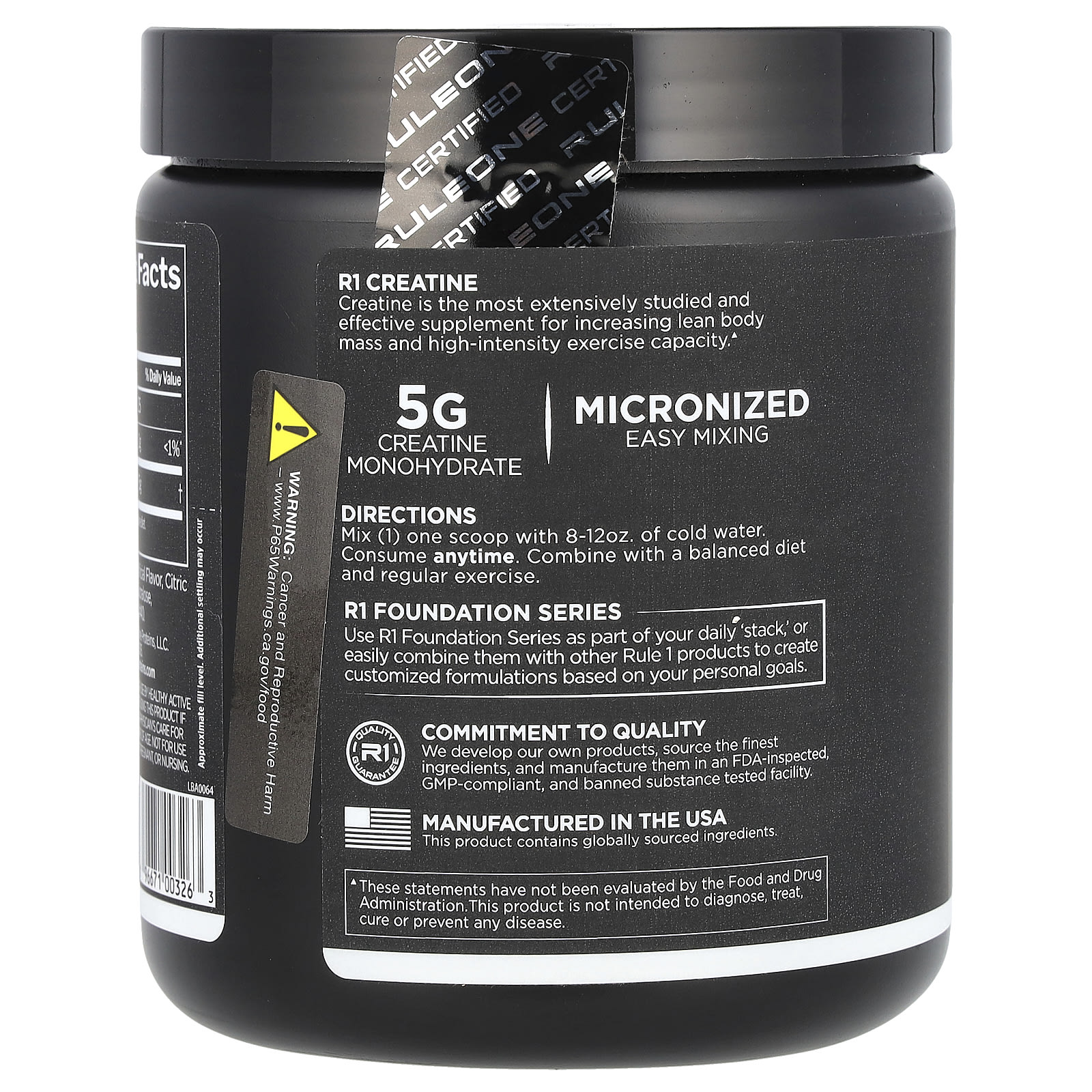 룰원프로틴 크레아틴 5000mg 210g 후룻펀치맛 - 상세 이미지 3