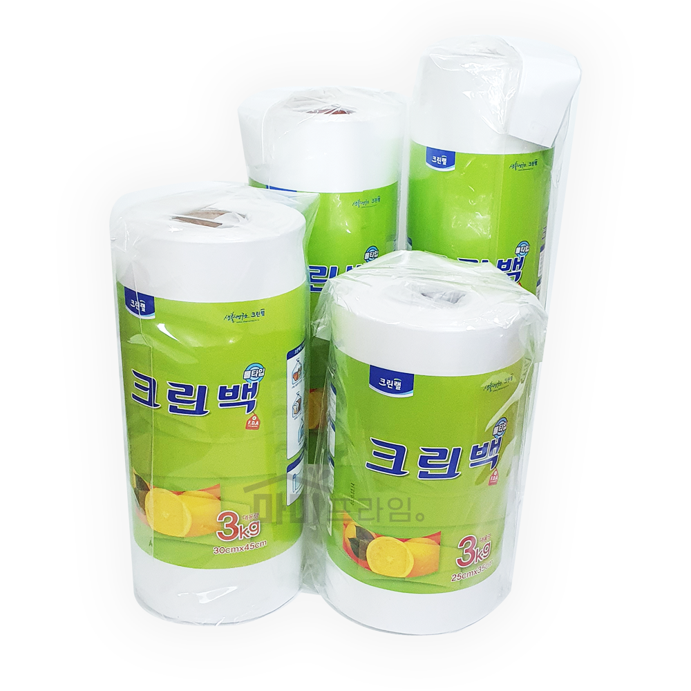 크린백 3kg 롤백 롤팩 대용량 업소용 - 메인 이미지