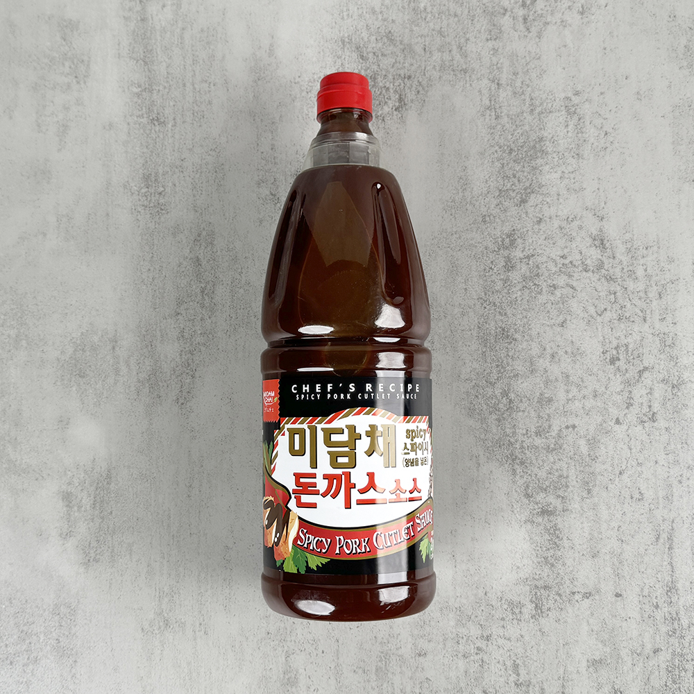 미담채 스파이시 돈까스소스 2kg x 8개 매운 돈까스소스 업소용 - 상세 이미지 2