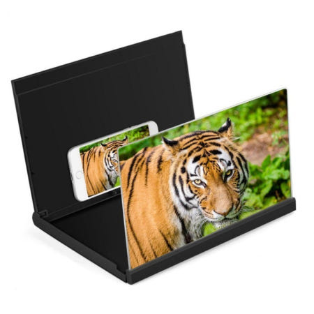 렌즈 핸드폰 확대 거치대 스마트폰 확대경(중) 휴대폰 보드 스크린