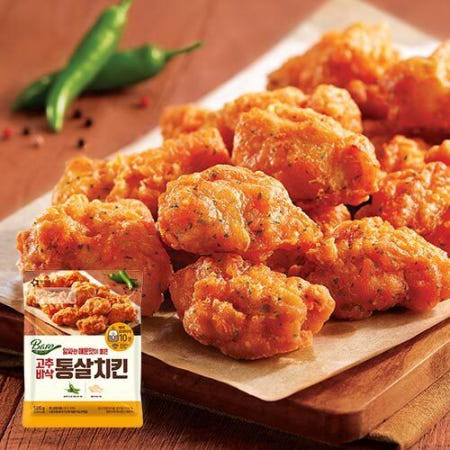 냉동 아워홈 고추바삭 통살치킨 500g 1BOX(12입)