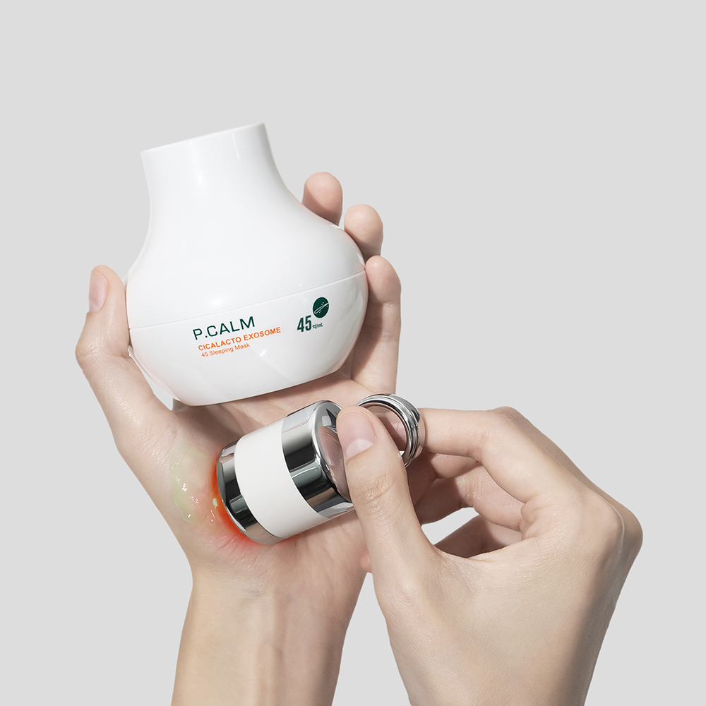 피캄 시카락토 엑소좀 45 슬리핑마스크 50ml / 흔적케어 잡티개선 수면팩 슬리핑팩 스피큘 진정 시카 홈케어 디바이스 이미지 3