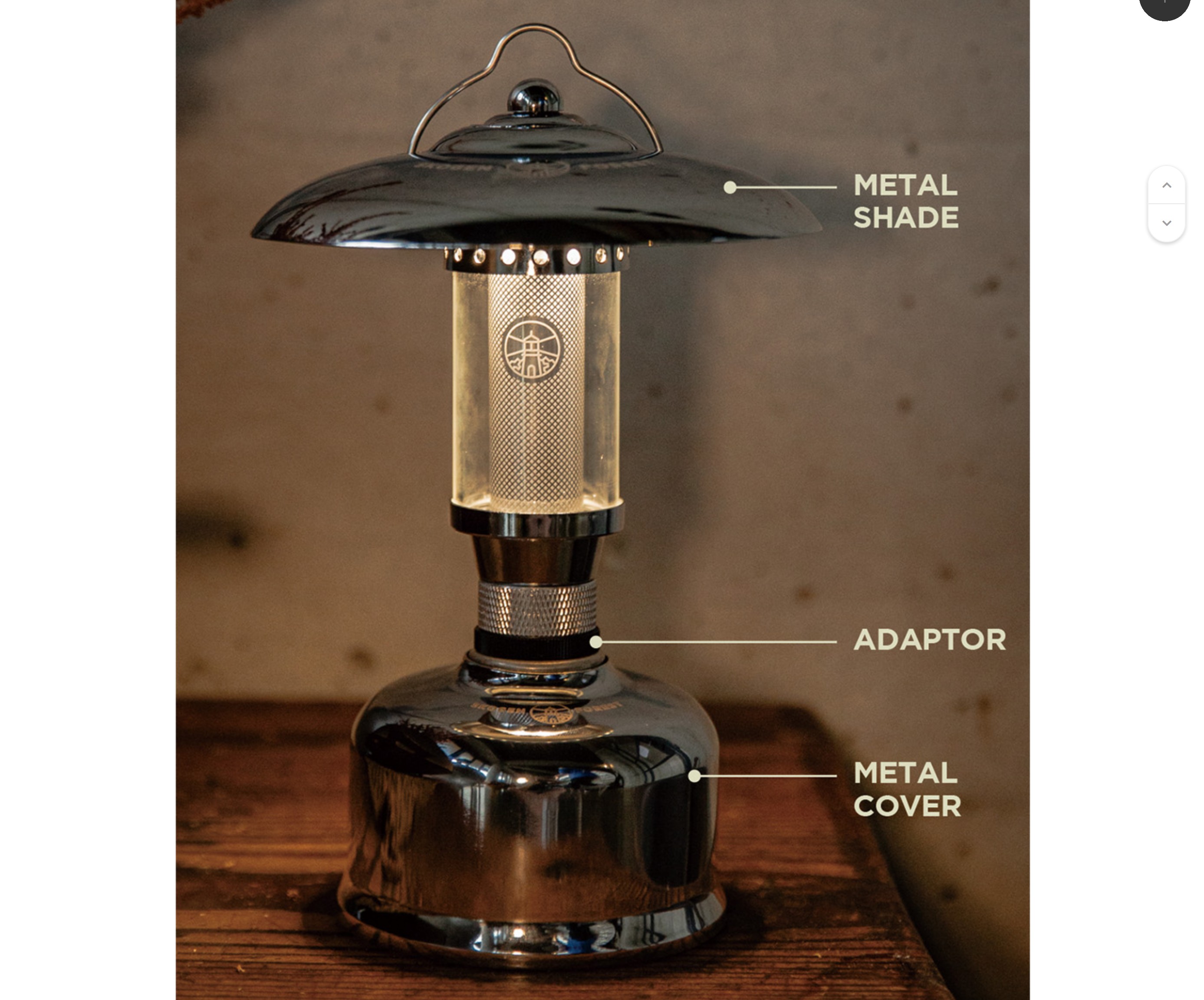 스코겐 메탈 커버 케이스 이소가스 워머 NX2 랜턴 어댑터 호환