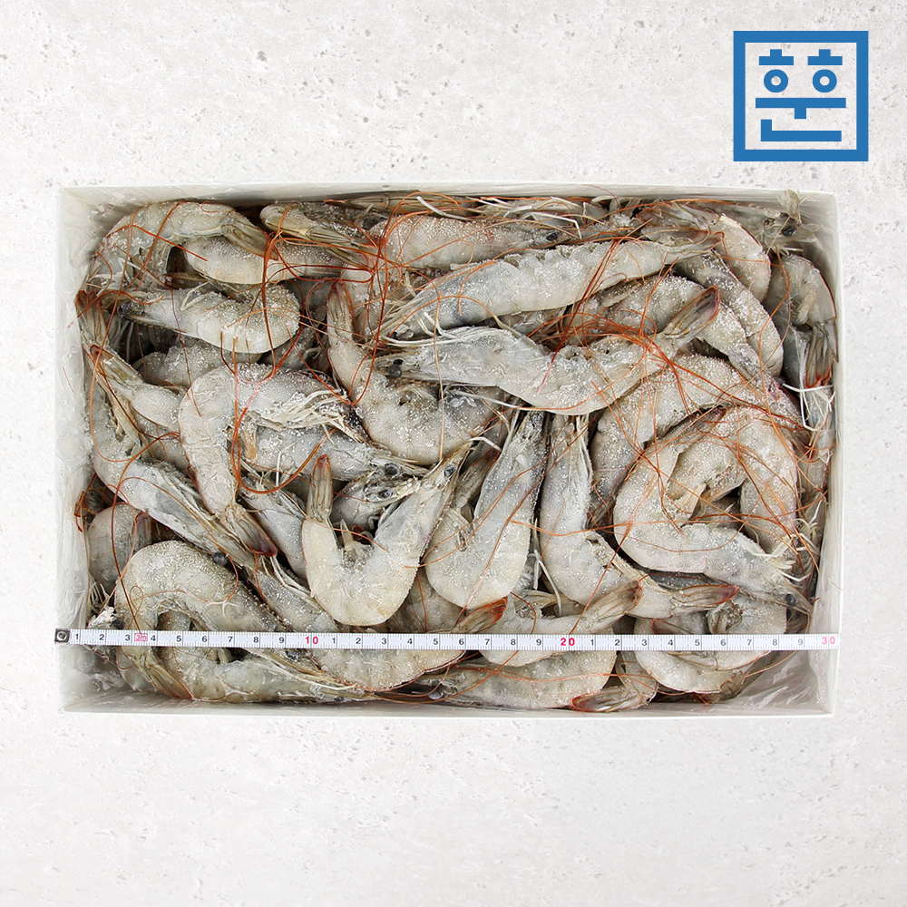 [도매] 업소용 냉동 흰다리새우 12kg