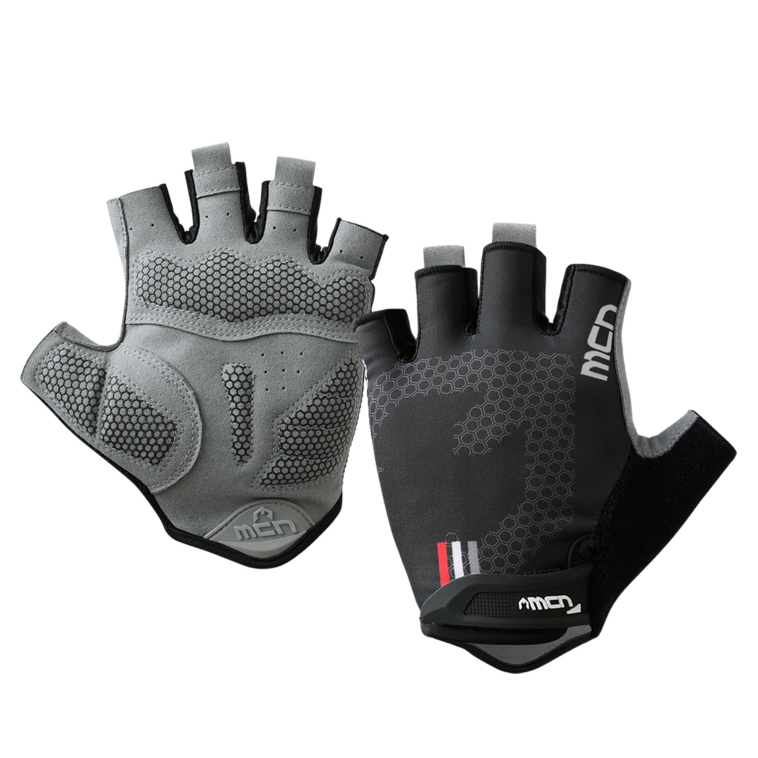 MCN 로드 자전거 장갑 MTB 노멀 크러쉬 블랙 싸이클 반장갑