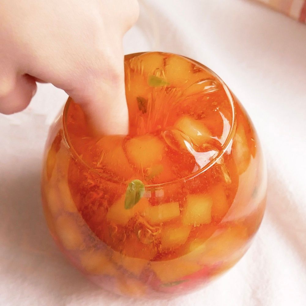 애플 블랙티 안전한 수제 키덜트 슬라임 젤리 액체 괴물 액괴 맛집 마켓 박스 재료 선물 - 상세 이미지 3