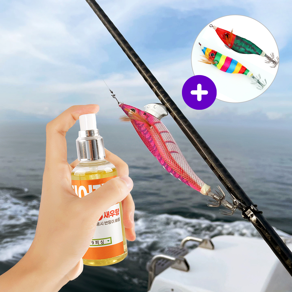 문어 집어제 에기 쭈꾸미 갑오징어 바다 낚시 민물 액상 유인제