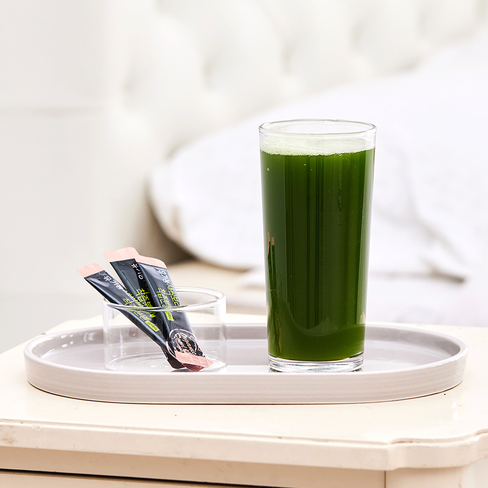 유기농 새싹보리 착즙분말 원데이 2100% 5박스 (5개월분) 현빈새싹보리 - 상세 이미지 3