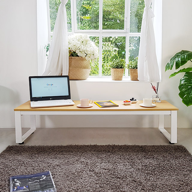 e스마트 스틸 좌식테이블 1200x400