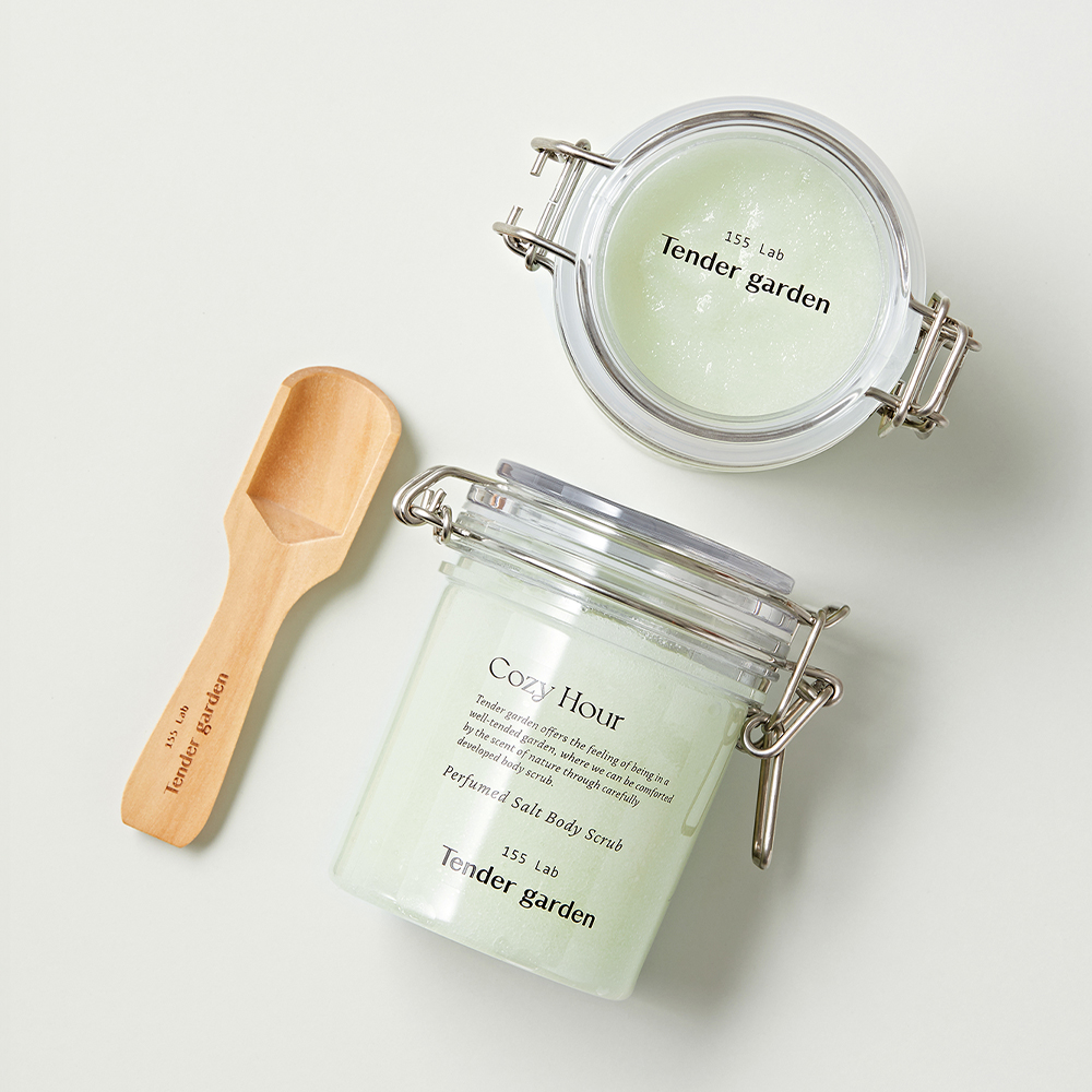 텐더가든 코지 아워 퍼퓸드 솔트 바디 스크럽 Nr51 모닝브리즈, 350ml, 1개 - 상세 이미지 2