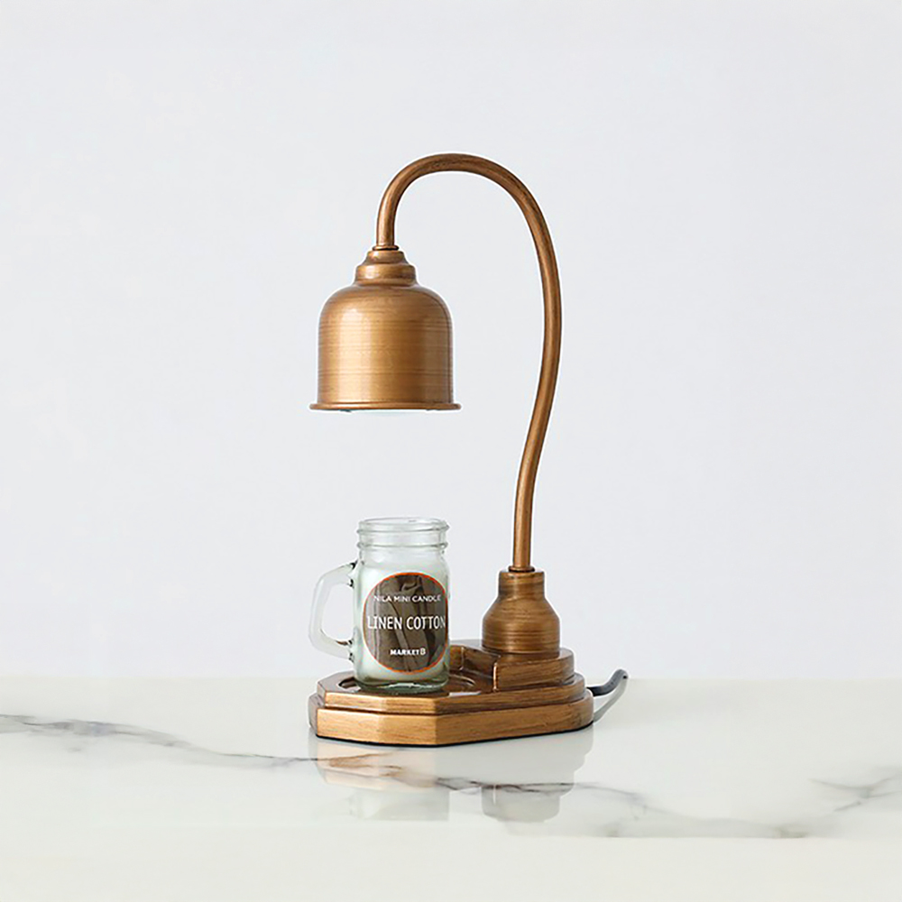 [캔들랜덤증정] NOKYO 미니 캔들워머 GU10 버튼 KS2318T