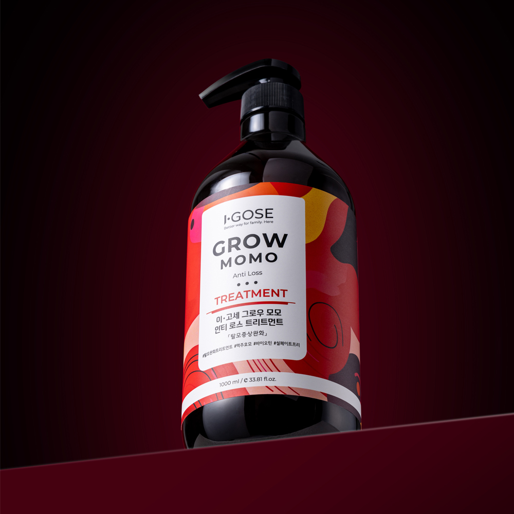[탈모/모발강화] 이고세 그로우 모모 안티로스 트리트먼트 1000ml 레몬그라스, 2L, 2개 - 상세 이미지 3