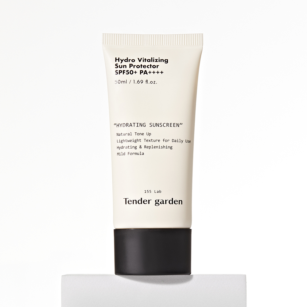텐더가든 하이드로 바이탈라이징 선 프로텍터 50ml SPF50+ / PA++++ 바쿠치올 수분 톤업선크림 윤광 혼합자차 선케어 - 상세 이미지 3