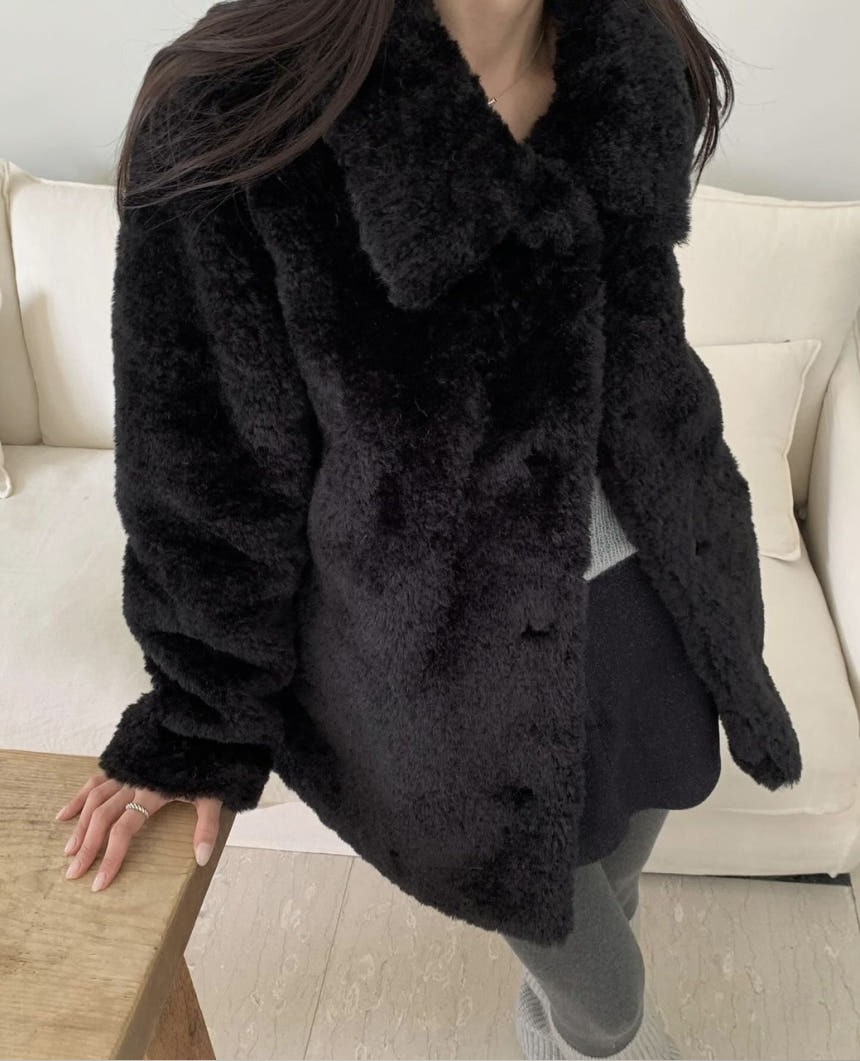 [SALE][블랙당일]리에뜨 모이브 하프 퍼 자켓 2color 상세 이미지 5