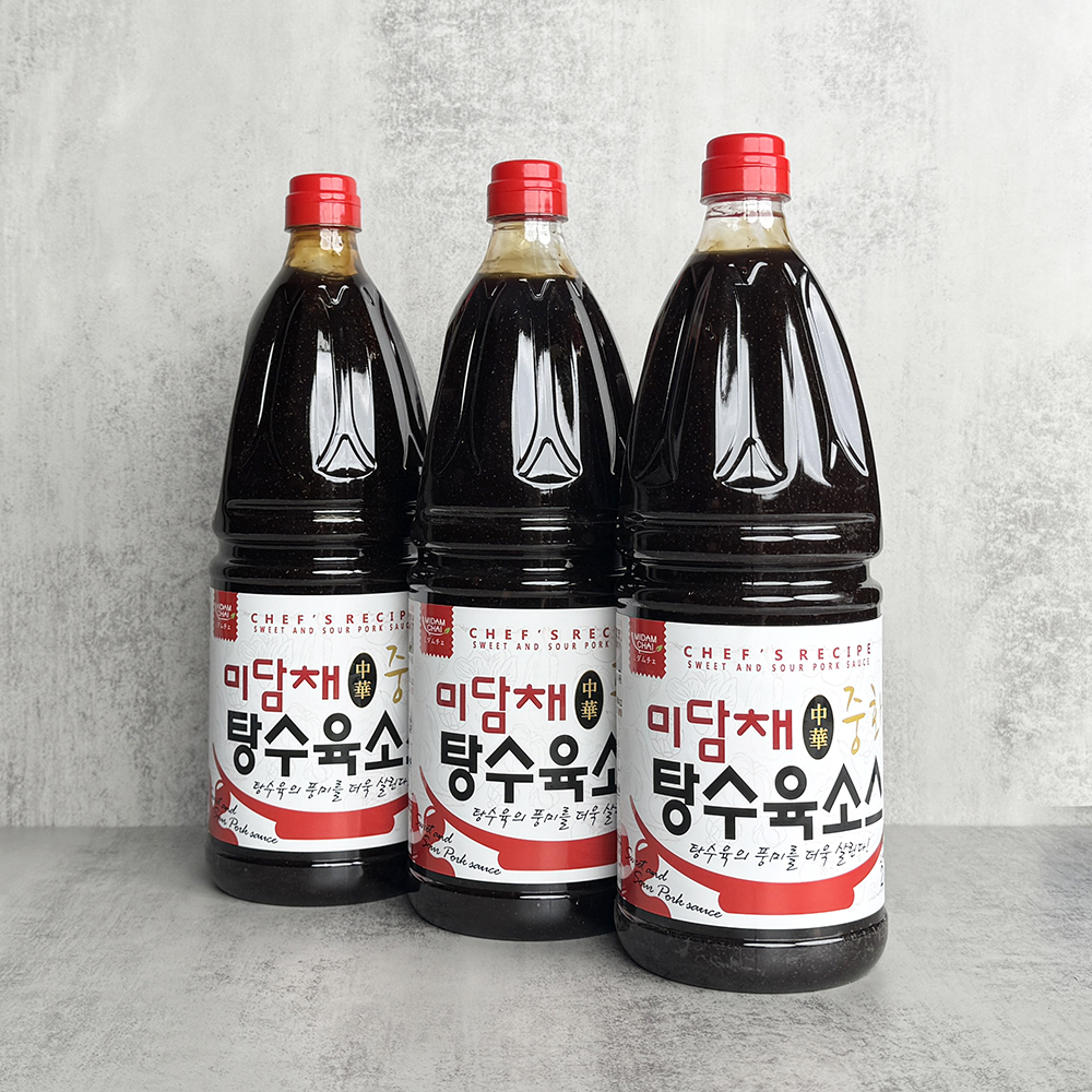 미담채 중화탕수육소스 업소용 2kg x 8개 - 상세 이미지 3