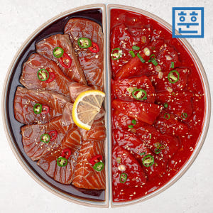 훈훈수산 간장 연어장 노르웨이 연어(300g) 맛있게 먹은 솔직 후기 - 상품 이미지 1