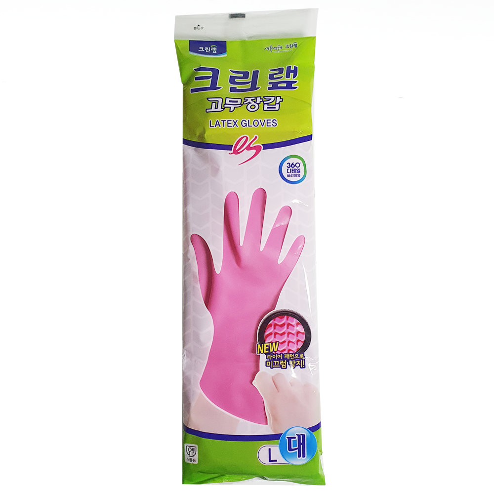 크린랲 ES 고무장갑 대 L - 메인 이미지