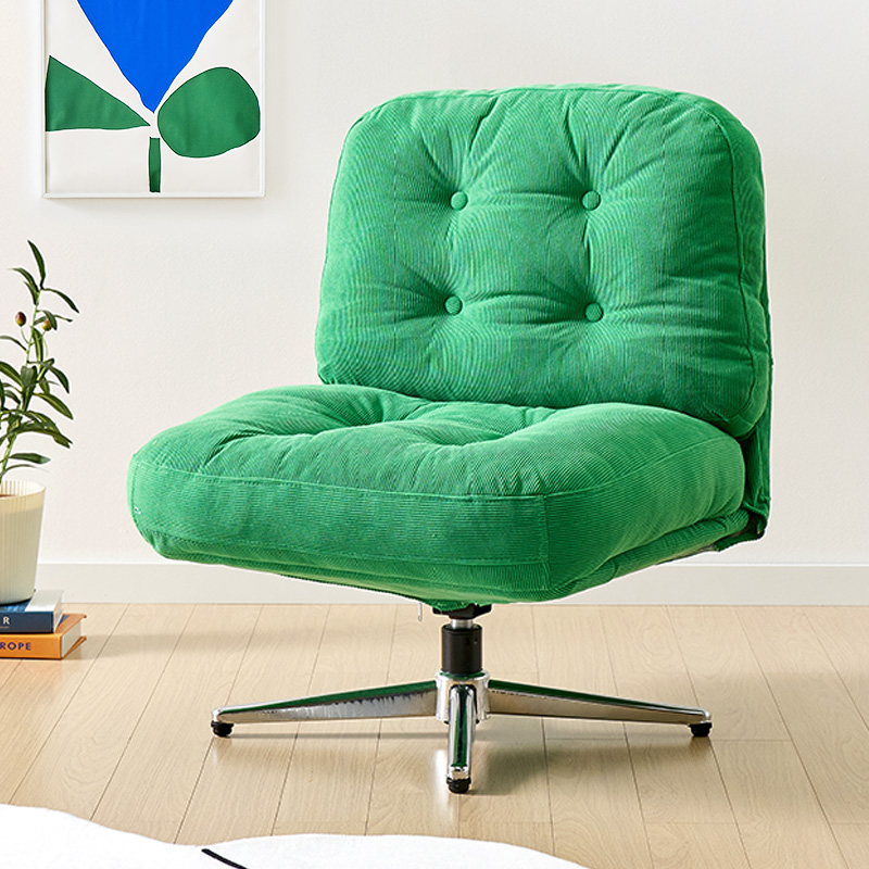 e스마트 1인용 독서 휴식 의자 회전 안락의자