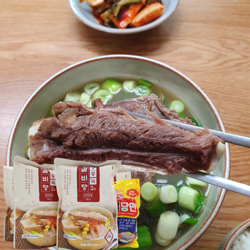 궁중식품 특 소갈비탕 고기가득 당면100g 포함 3개 - 상세 이미지 5
