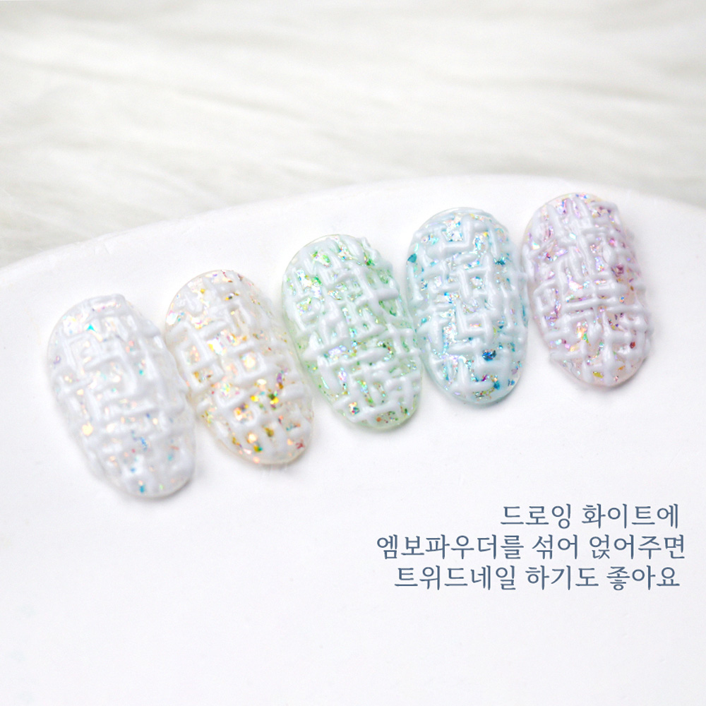더젤 애프터프로즌 에디션 겨울네일 글리터젤 단품 359 프로즌블루 이미지 6