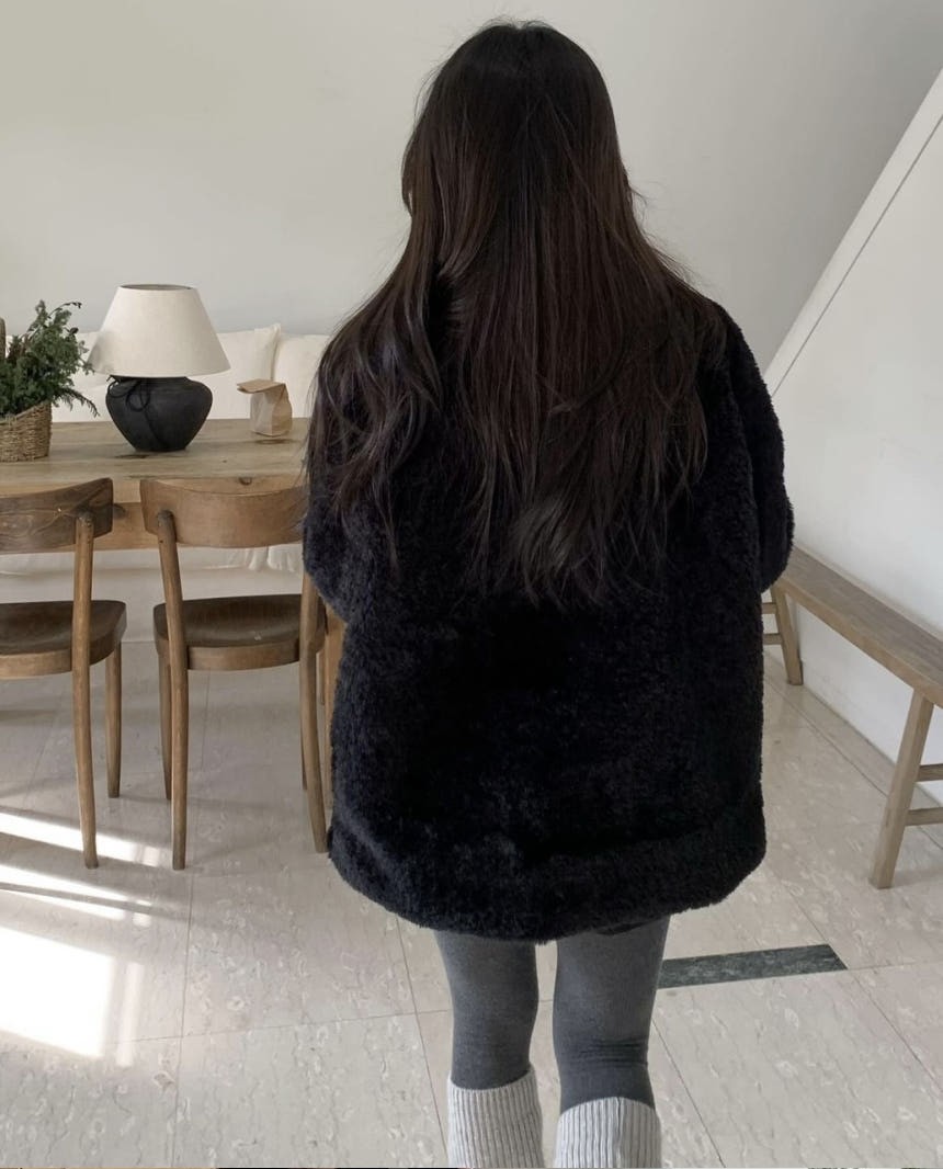 [SALE][블랙당일]리에뜨 모이브 하프 퍼 자켓 2color 상세 이미지 6