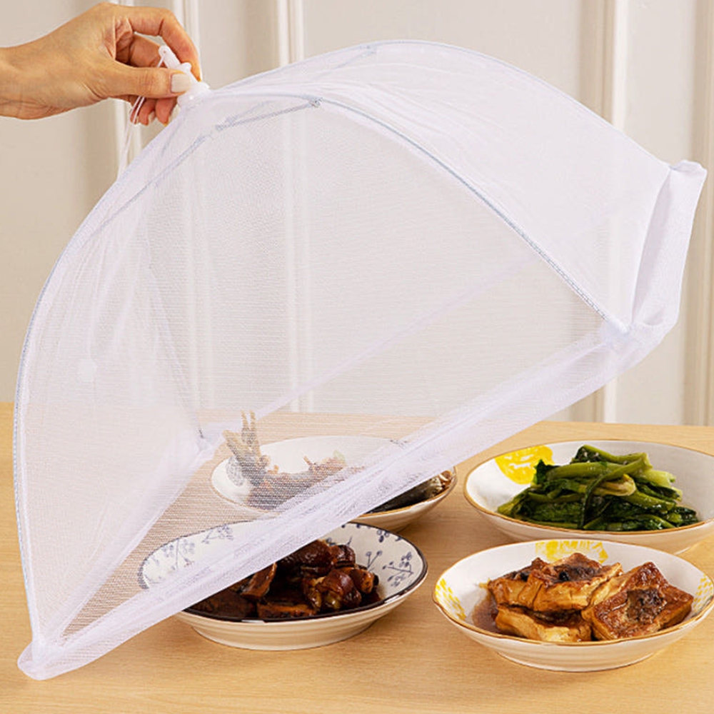 원터치 밥상보 밥상 식탁 음식 반찬 덮개 커버 43cm - 상품 이미지