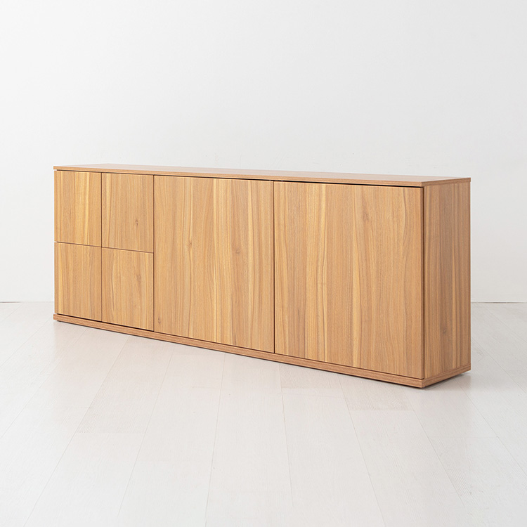 피크 수납장 6칸 가로형 1798x310x650mm, 6단, 라이트브라운 8933.6952 - 상세 이미지 3