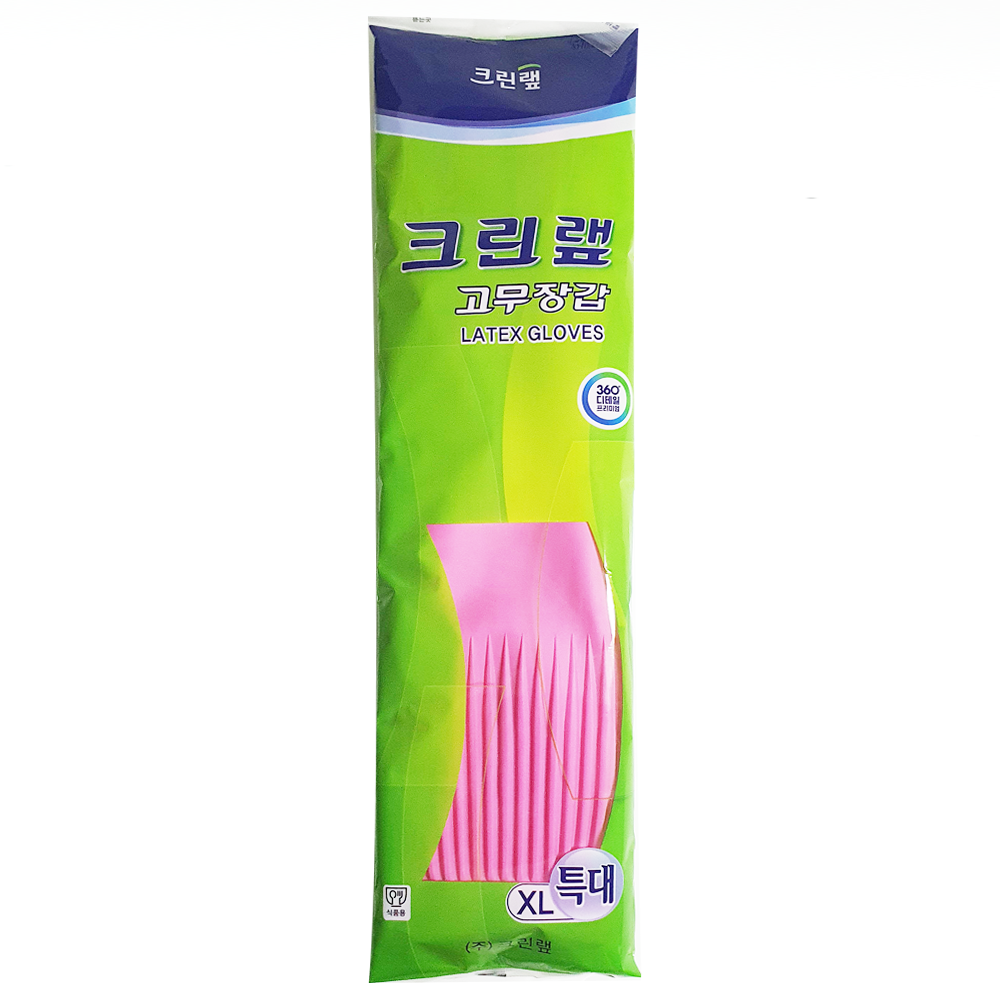 크린랩 크린고무장갑 특대 XL - 상품 이미지