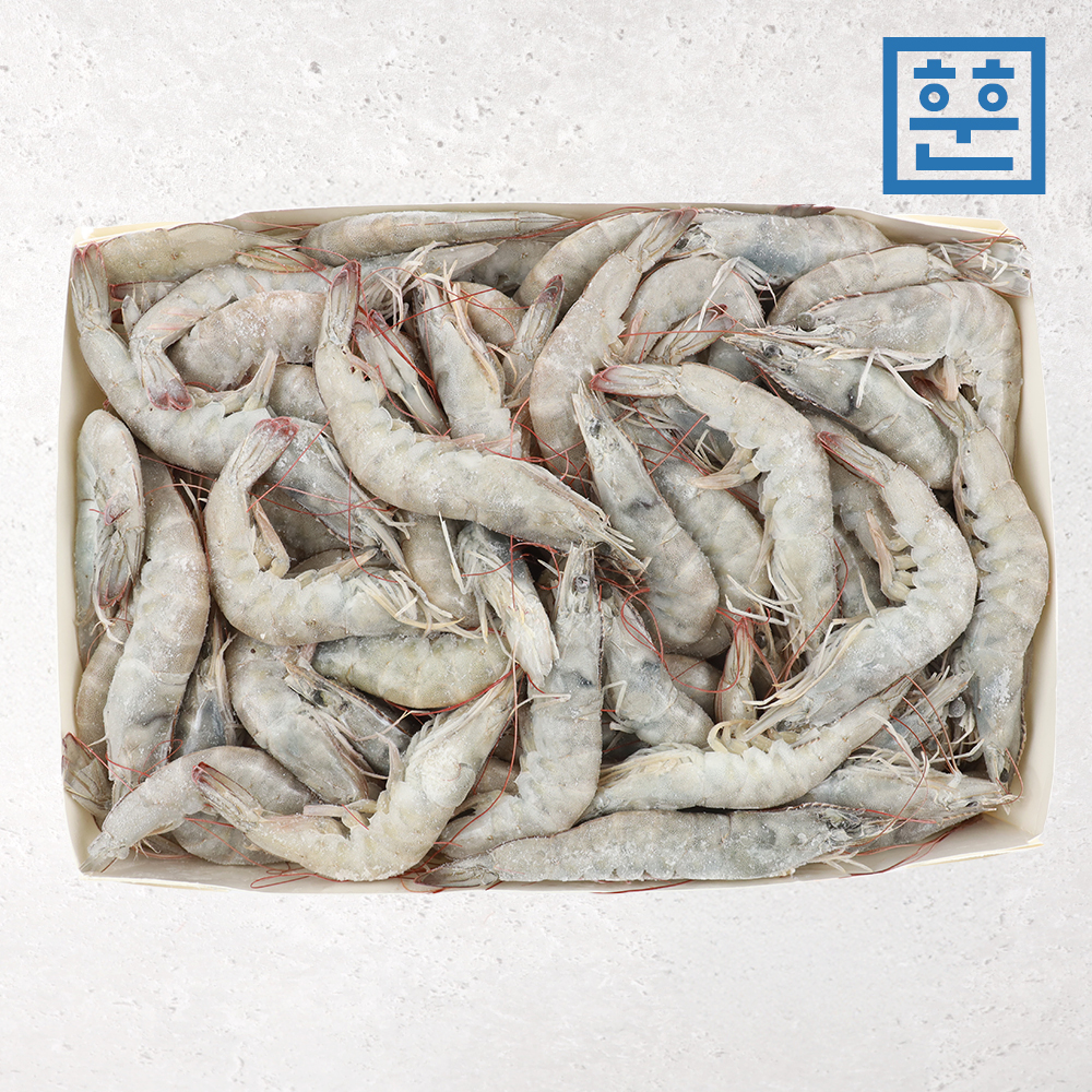 흰다리새우 2kg 냉동 급냉 대하구이