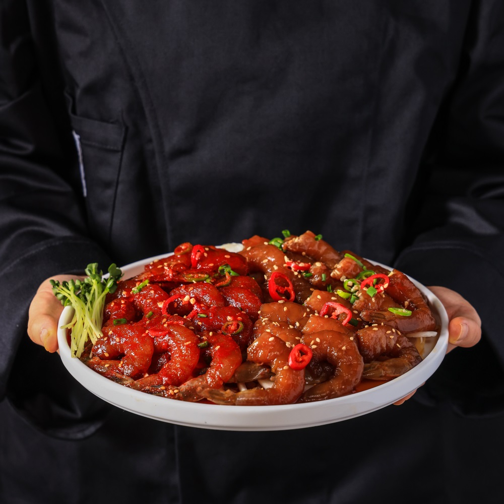 애담정 새우장 간장 양념 깐새우장 300g