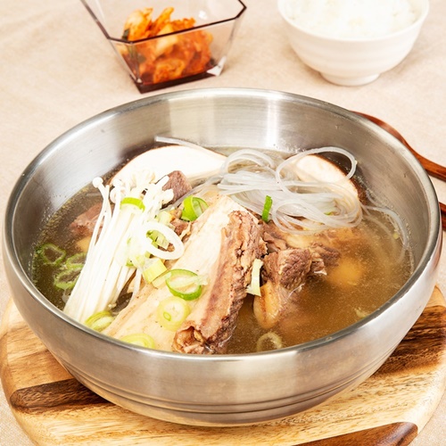 궁중식품 특 소갈비탕 고기가득 당면100g 포함 3개