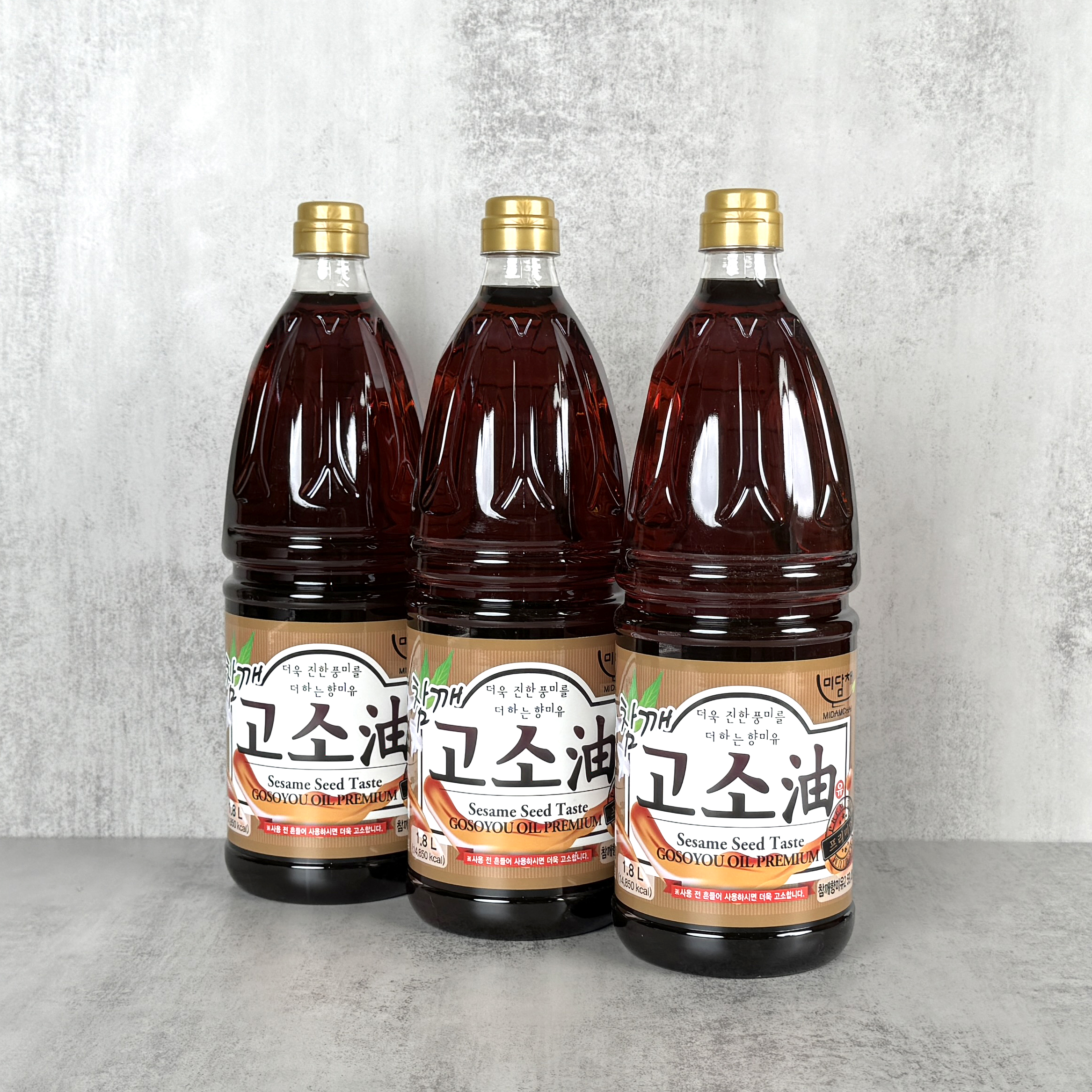 미담채 참깨 고소유 프리미엄 참 깨 기름 업소용 1.8L, 1개 - 상세 이미지 3