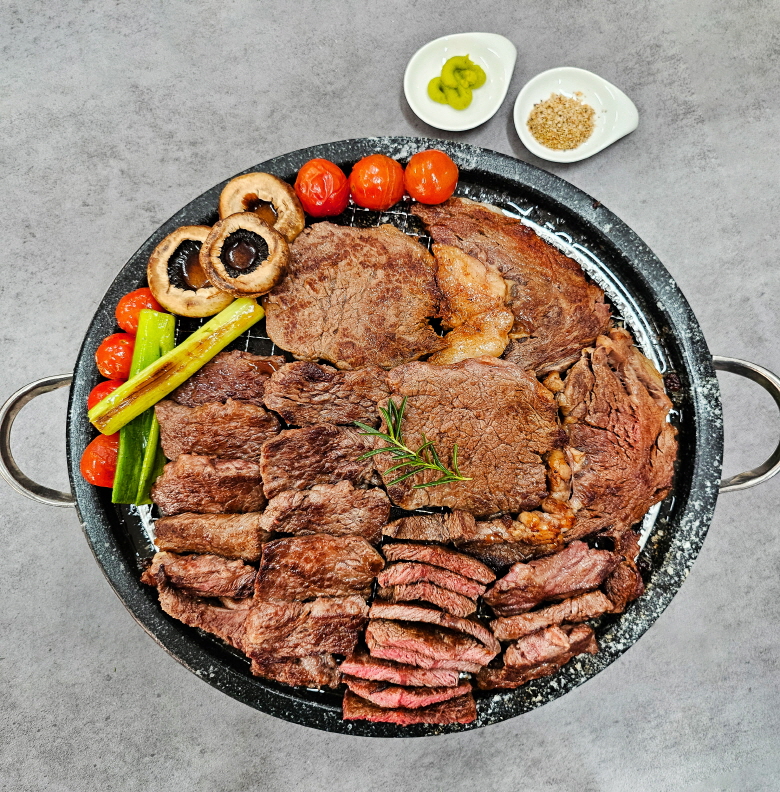 국내산 소고기 꽃등심 꽃갈비 살치살 소고기 스킨포장 구이 - 상세 이미지 2