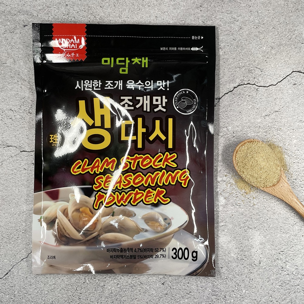 미담채 조개맛 생다시 300g 조개 다시 업소용 - 상세 이미지 4