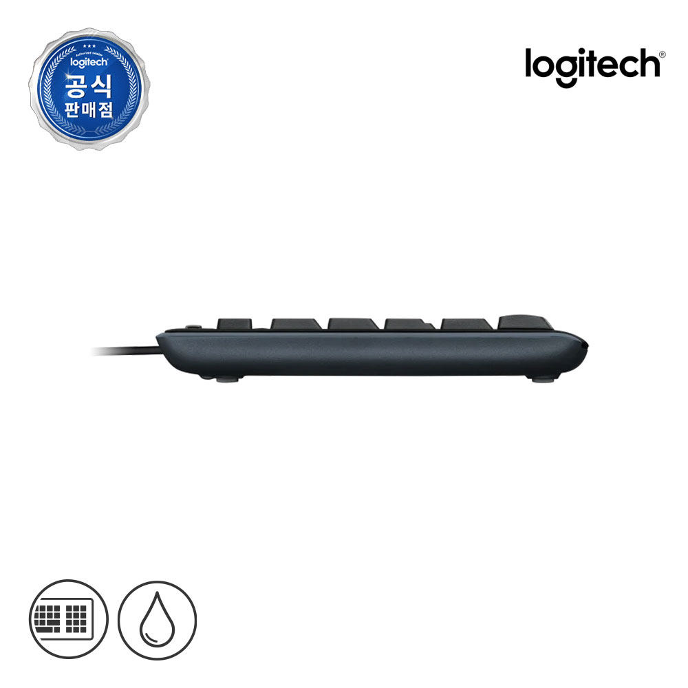 [N배송] 로지텍코리아 공식 MK200 New 콤보 키스킨포함 유선 키보드 마우스 세트 이미지 6