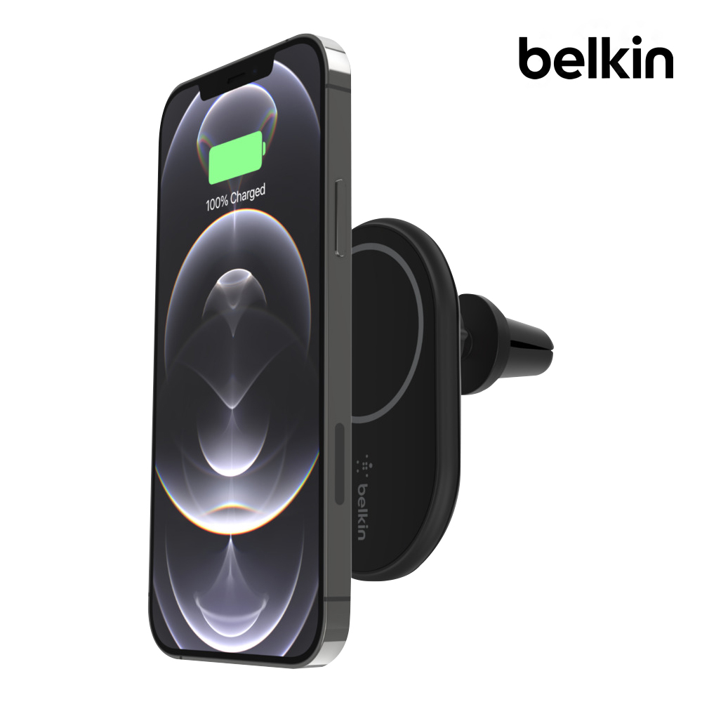벨킨 부스트업 맥세이프 마그네틱 10W 차량용 무선 충전기 거치대 WIC004 아이폰17 16 15 14 13 12 시리즈 완벽 호환