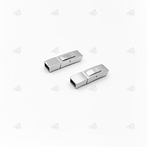 스틸 실 팔찌 버클 매듭 제작 버클 클립 잭 소품 남성 패션 악세사리 이미지 8